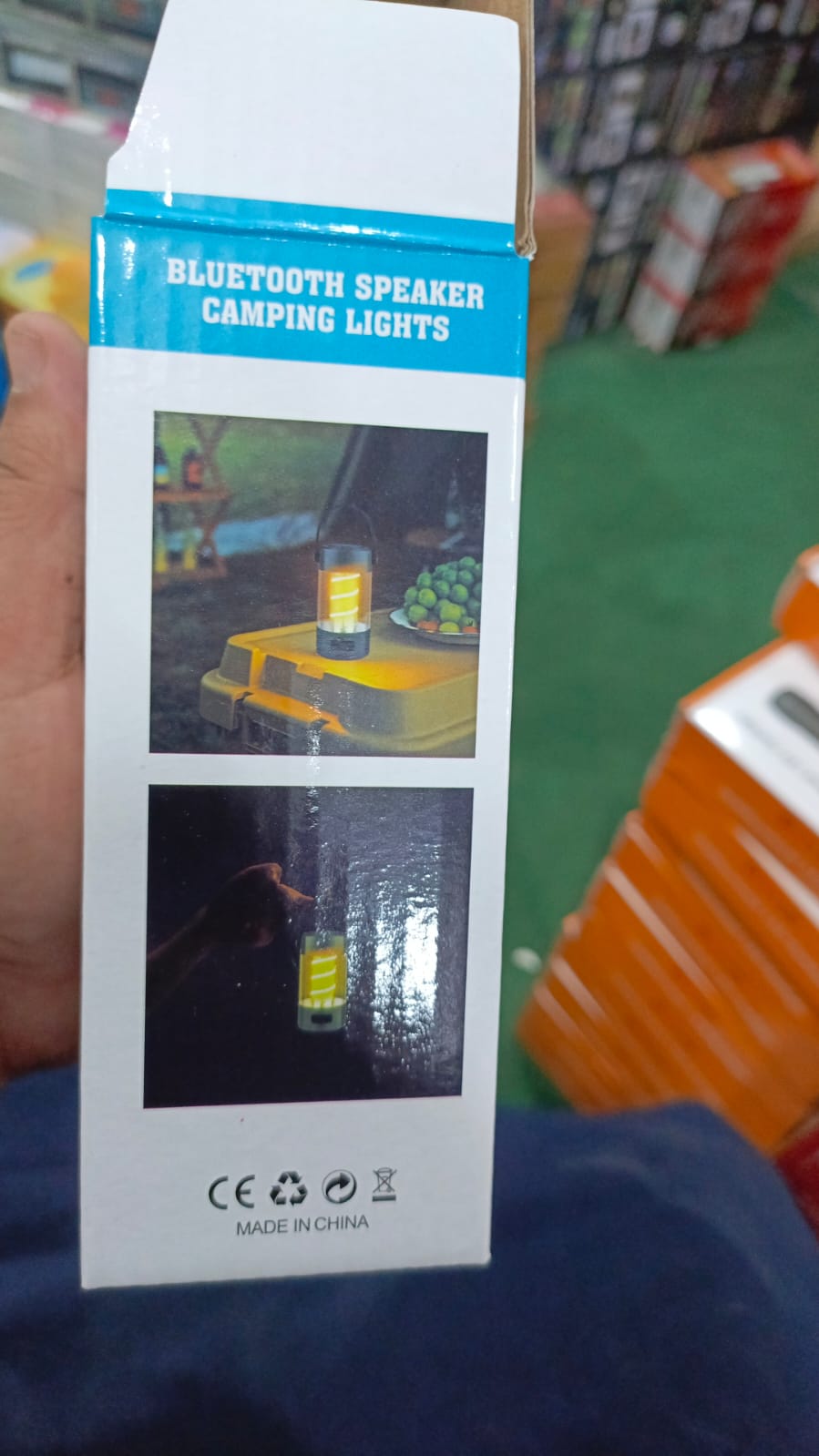 BLUETOOTH SPEAKER CAMPING LIGHTS YD-2312 / Rechargeable Camping Lantern, Waterproof Outdoor Lamp