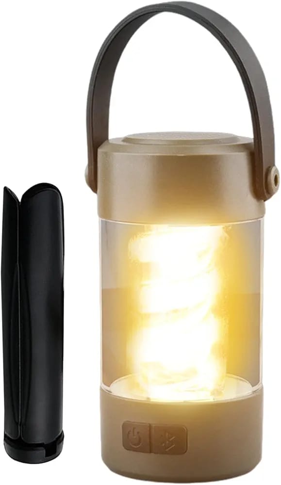 Wireless Speaker Lantern - Bluetoooth Camping RechargeableLight, Outdoor Stereo Lantern | Portable