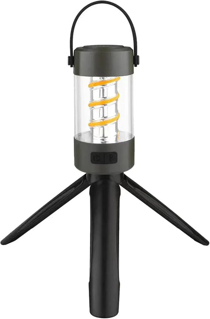 Wireless Speaker Lantern - Bluetoooth Camping RechargeableLight, Outdoor Stereo Lantern | Portable