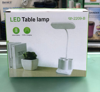 LED Learning Dormitory Bedroom Bedside Reading Night Light Table Lamp (qp-2209-B)