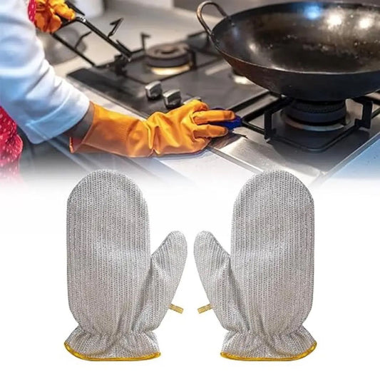 (1 pcs ) Multipurpose Wire Dishwashing Gloves | Dishwashing Rags for Wet