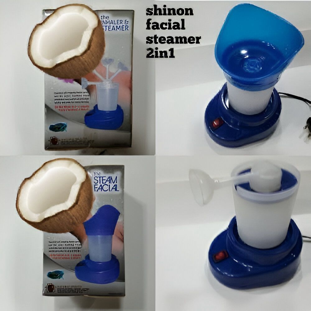 2 in1 Facial Steamer Inhaler Machine For block Nose and Facial Usage
