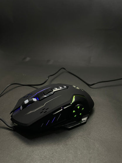 Gaming Glowing Mouse Backlit E-sports Colorful LED Light Mouse For Laptop PC