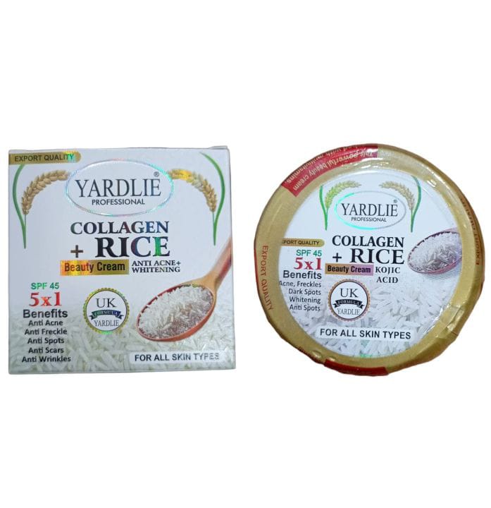 YARDLIE PROFESSIONAL EXPORT QUAL PORT QUALITY SPF 45 COLLAGEN + RICE Beauty