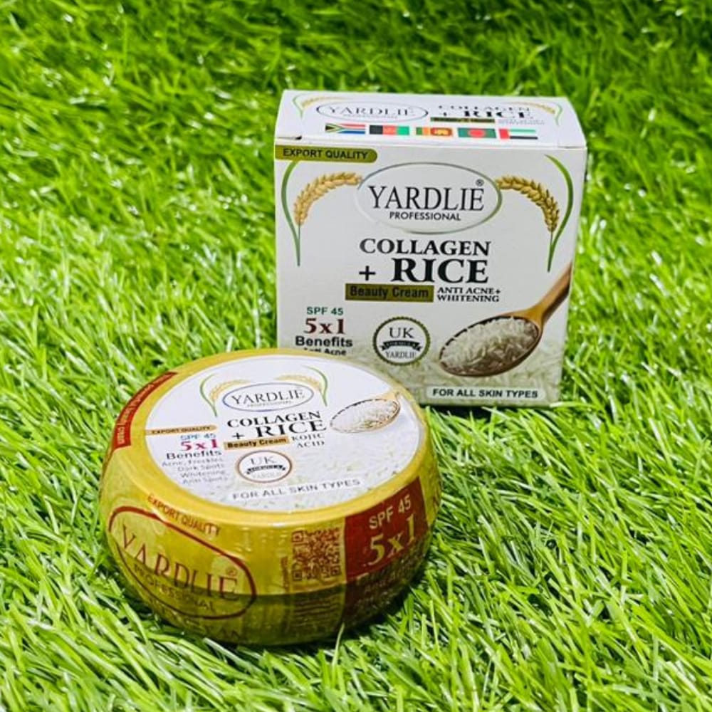 YARDLIE PROFESSIONAL EXPORT QUAL PORT QUALITY SPF 45 COLLAGEN + RICE Beauty