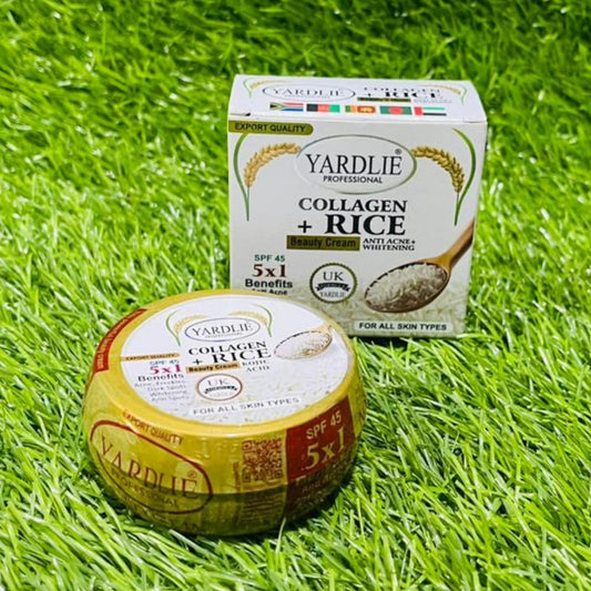 YARDLIE PROFESSIONAL EXPORT QUAL PORT QUALITY SPF 45 COLLAGEN + RICE Beauty