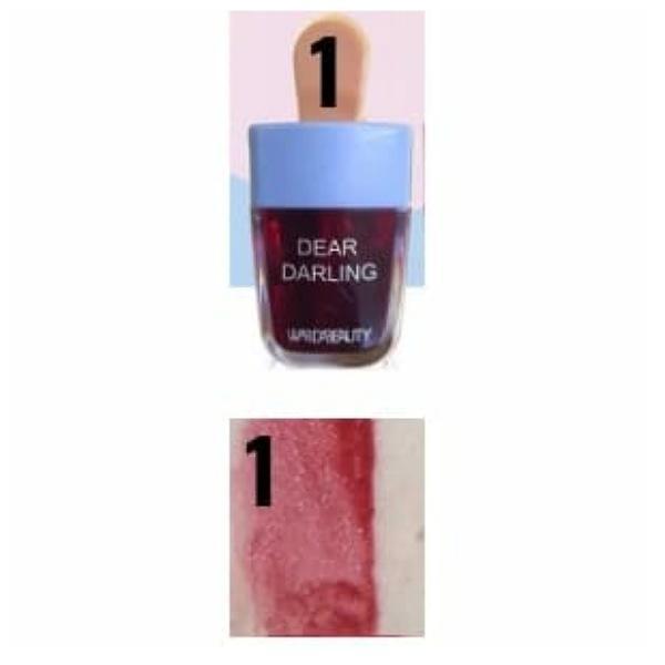 Pack of 6 Dear Darling WardaBeauty Ice cream Lip and cheek Tint