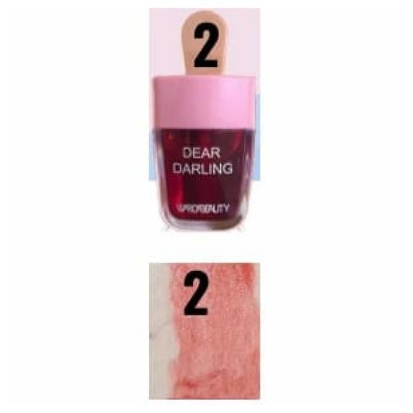 Pack of 6 Dear Darling WardaBeauty Ice cream Lip and cheek Tint