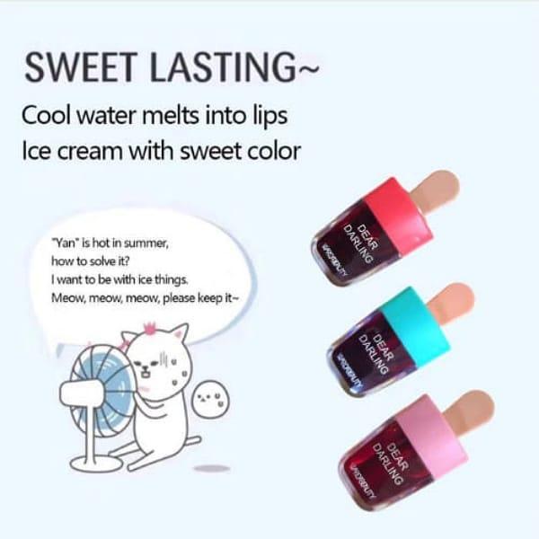 Pack of 6 Dear Darling WardaBeauty Ice cream Lip and cheek Tint