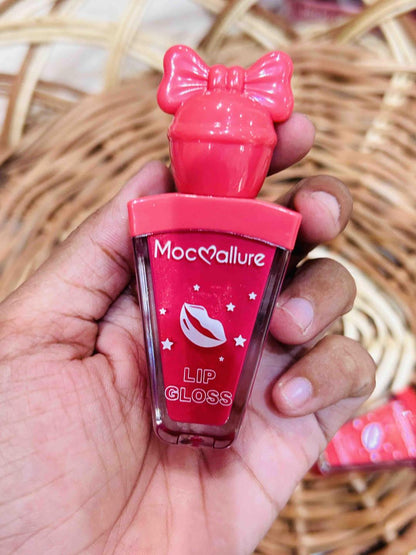 Pack Of 6 Mocallure Bow Style Cute Lipgloss High Pigment
