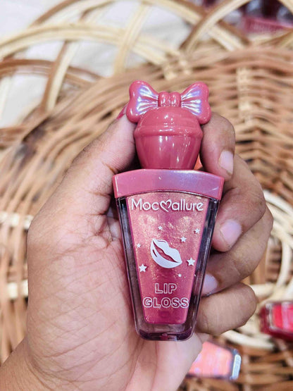 Pack Of 6 Mocallure Bow Style Cute Lipgloss High Pigment