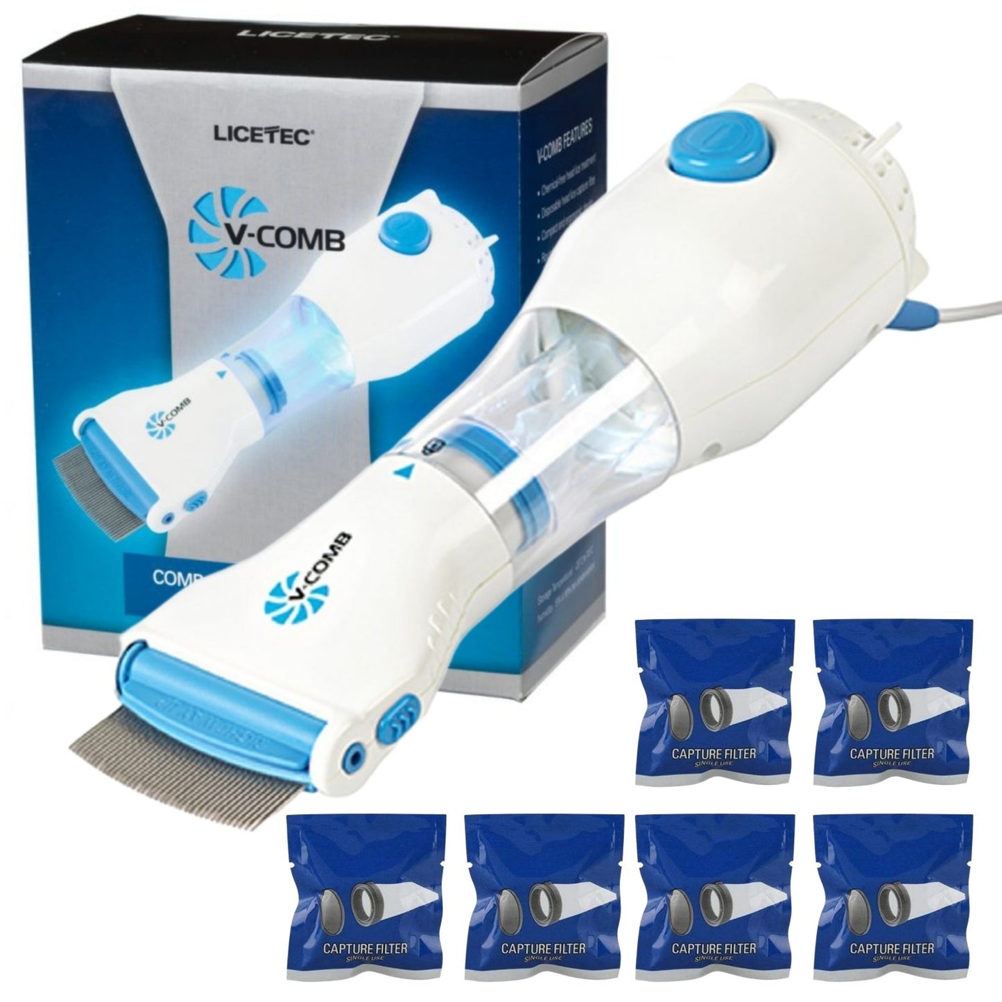 Electric Anti Lice V Comb Machine Smart, Compact and Sleek Design