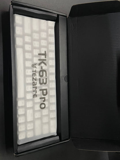 Tezarre TK-63 PRO RGB Wireless Mechanical RGB Gaming Keyboard RGB Backlight Mini