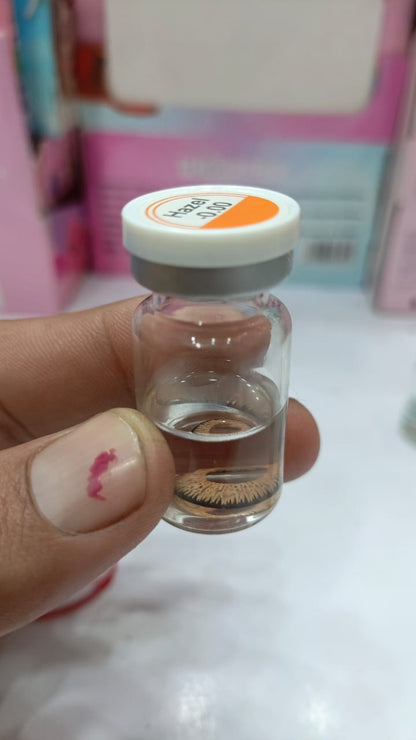 Eye Soft Eyes Color Lenses Eye Lenses With Water Bottle For