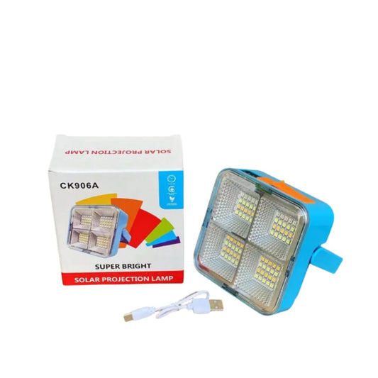 CK906A Multi-Function Solar Lamp - 5 Lighting Modes Your Perfect Partner