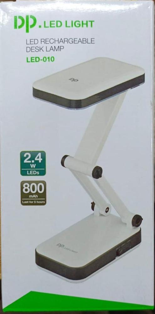 Portable Folding LED Desk Lamp with Adjustable Brightness Travel-Friendly Study &amp;