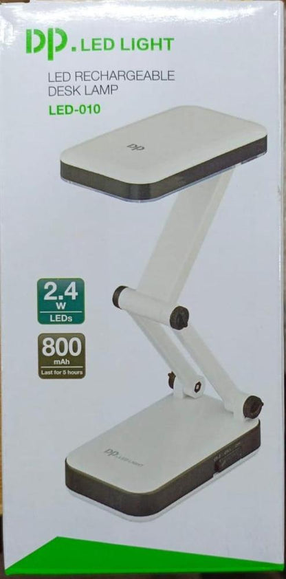 Portable Folding LED Desk Lamp with Adjustable Brightness Travel-Friendly Study &amp;