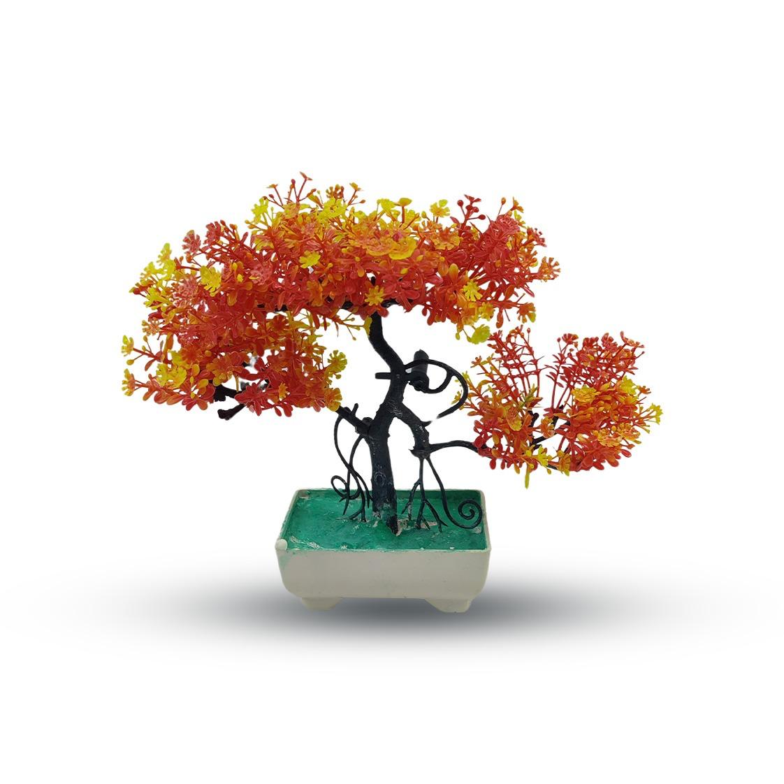 Orange Artificial Bonsai Tree ( 1 Piece ) Bonsai