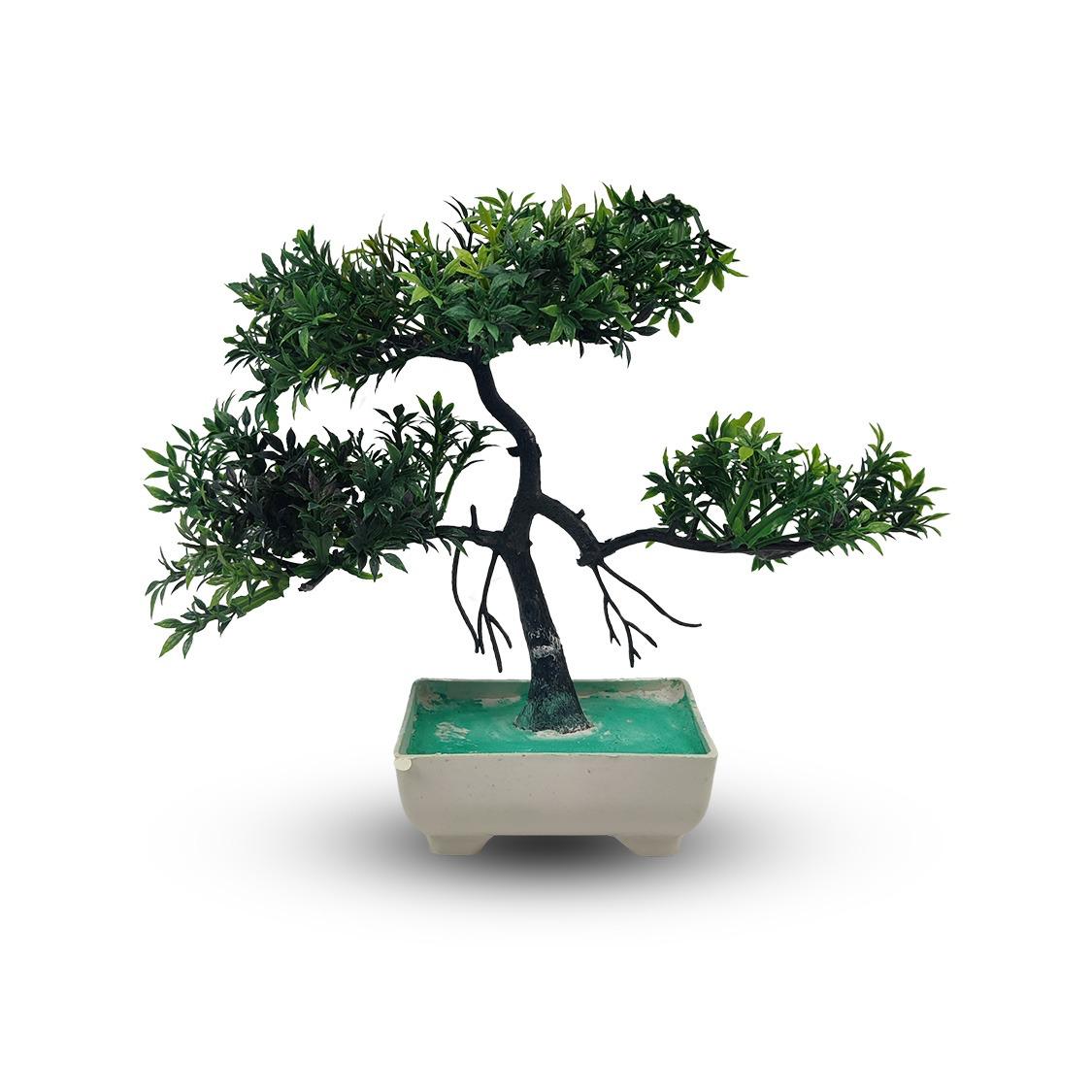 Green Artificial Bonsai Tree ( 1 Piece ) Bonsai Tree