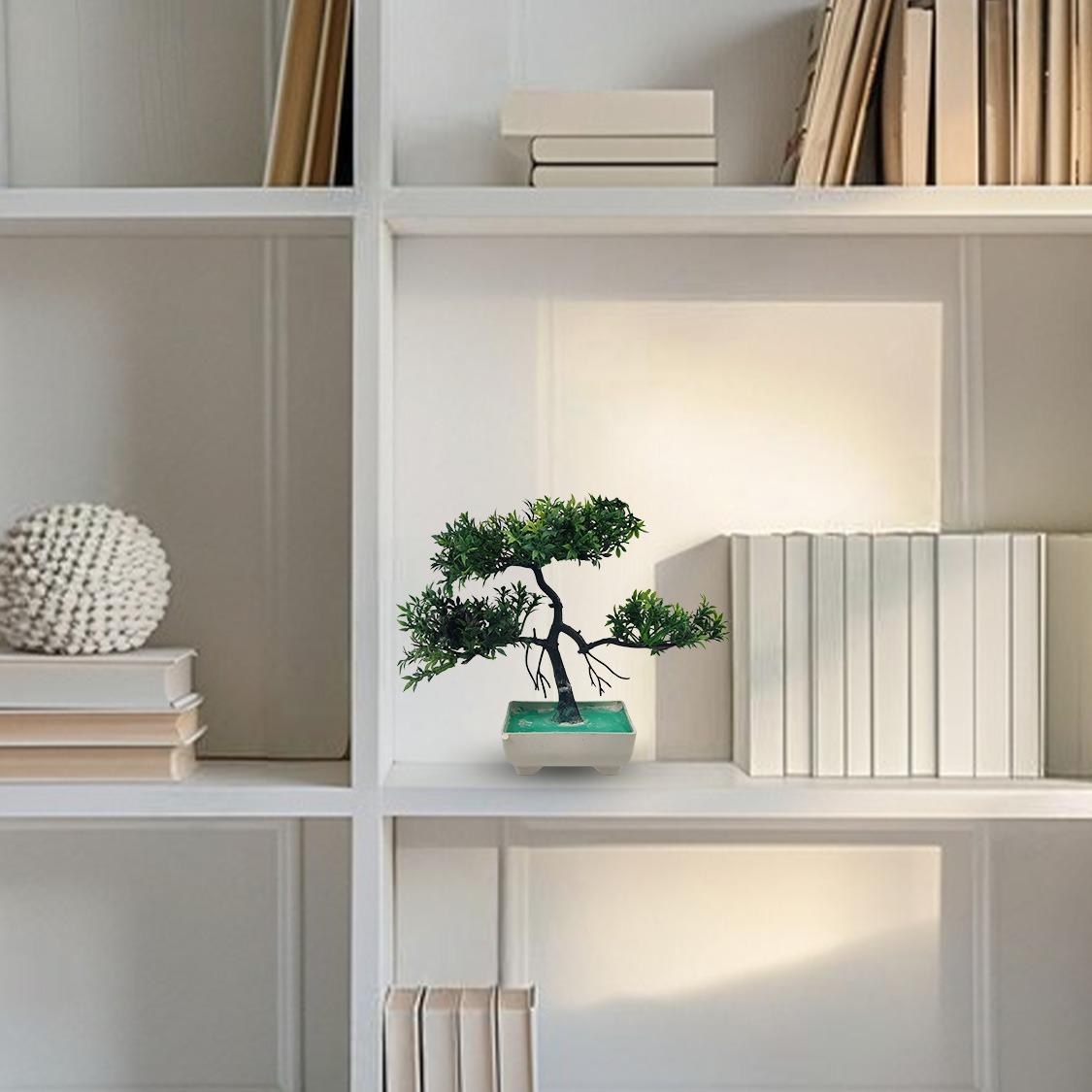 Green Artificial Bonsai Tree ( 1 Piece ) Bonsai Tree