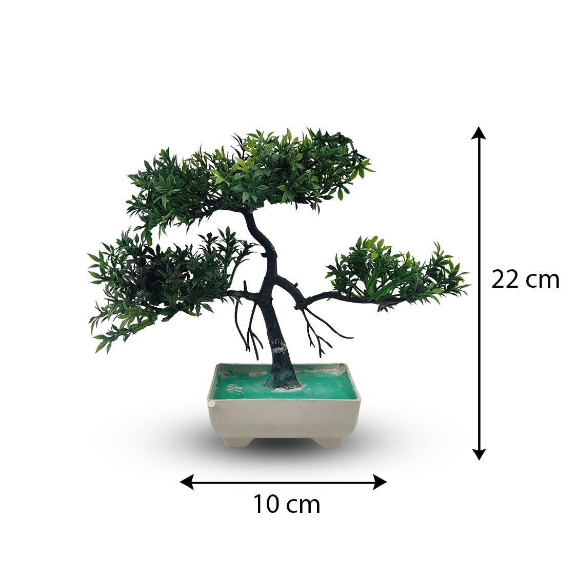 Green Artificial Bonsai Tree ( 1 Piece ) Bonsai Tree