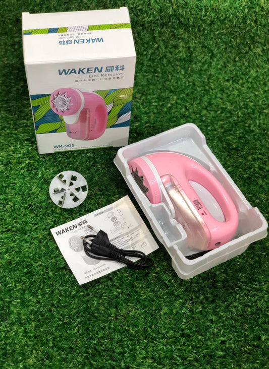 Waken WK-905 Portable Lint Remover Rechargeable With Extra Blade USB Portable Clothes