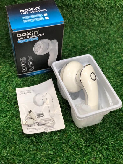 Boxin BX-5208B Portable Lint Remover Rechargeable USB Portable Clothes Shaver for Fluff