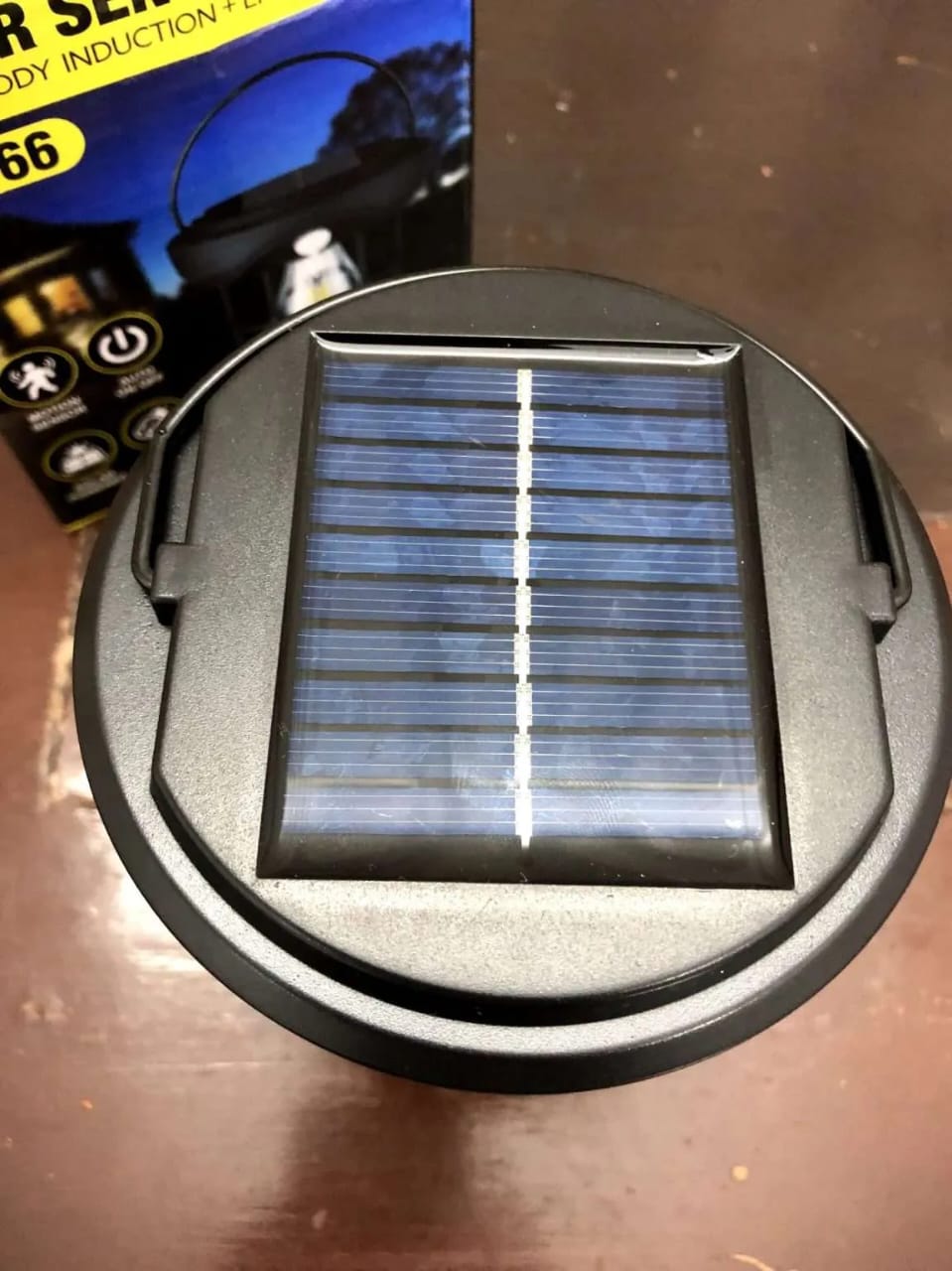 Solar Wall Lights Outdoor,Solar Camping Lights with 3 Lighting Modes &amp; Motion