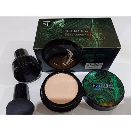 SUNISA Water Light Beauty Cushion CC Cream Lightweight, Hydrating, and Flawless