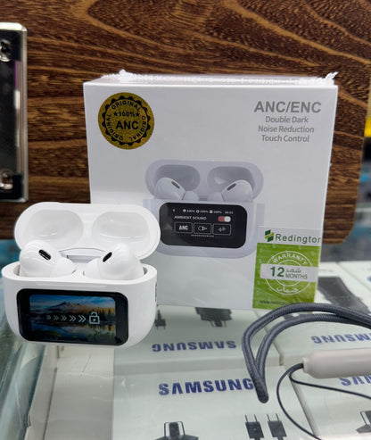 A9 Pro Airpods Anc/Enc Touch Screen Wireless Earbuds | A9 Airpods Pro