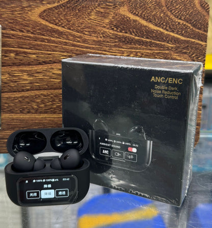 A9 Pro Airpods Anc/Enc Touch Screen Wireless Earbuds | A9 Airpods Pro
