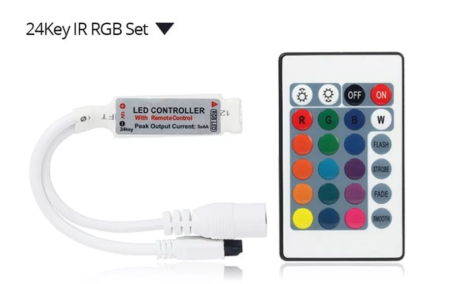NEW RGB LED Strip 10 meter Top Quality With Remote And 12V