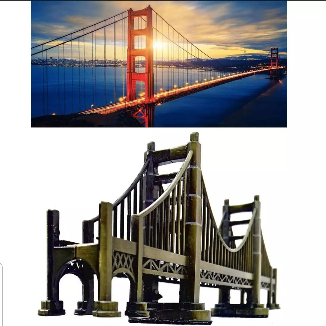 London Gate, London Bridge for home and office decor - Metal monument