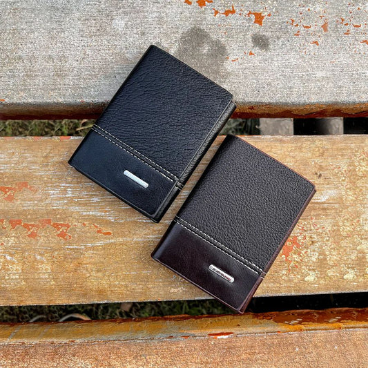Mini Thin Tri Fold Amazing Quality Trifold Leather Wallet Wallet Premium and