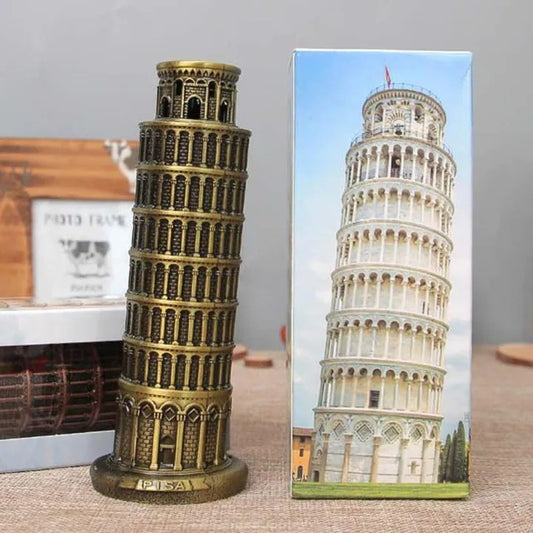 Pissa Tower Metal Model For Home &amp; Office Decoration