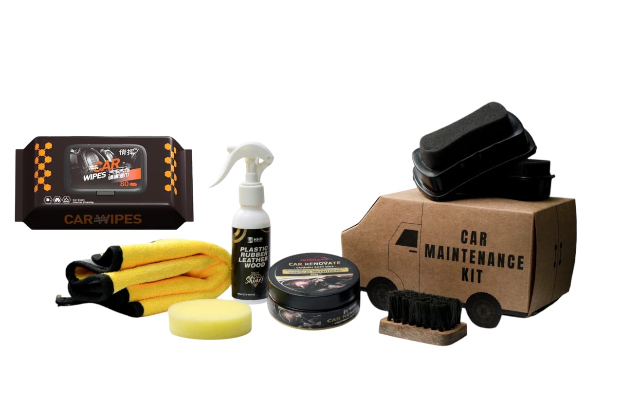 Car Care Kit A maintenance kit for your car to clean