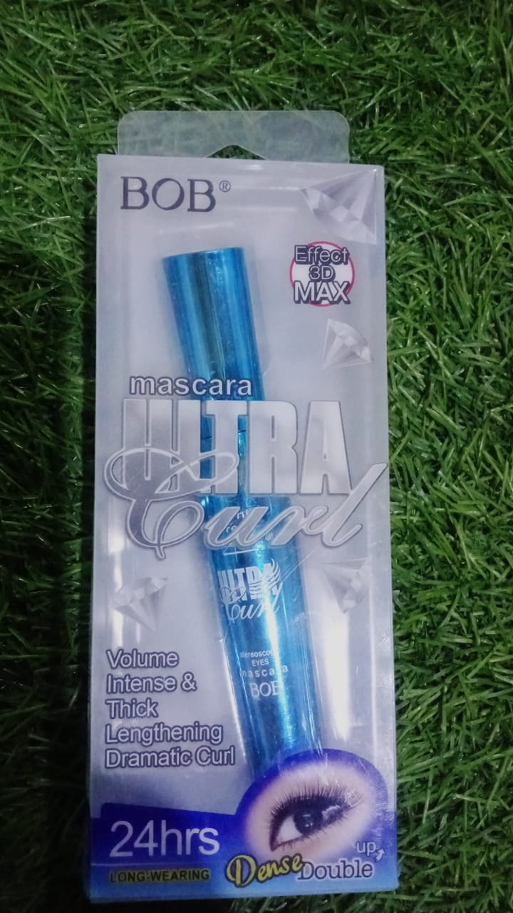 Waterproof BOB 3D Effect Ultra Curl Eye Mascara | Waterproof, Long-lasting, Eyelash