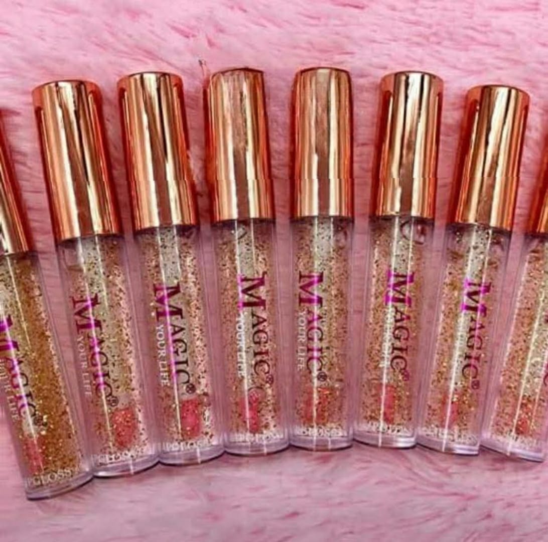 Pack of 2 Magic Color Changing Lipgloss Lip Oil, Liquid Glossy Finish