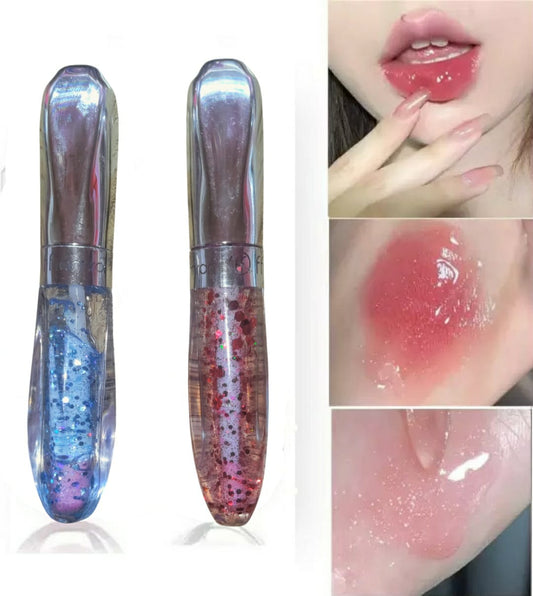 Pack of 2 Glitter Lipgloss For Moisturizing &amp; Hydrating Lips (random color)