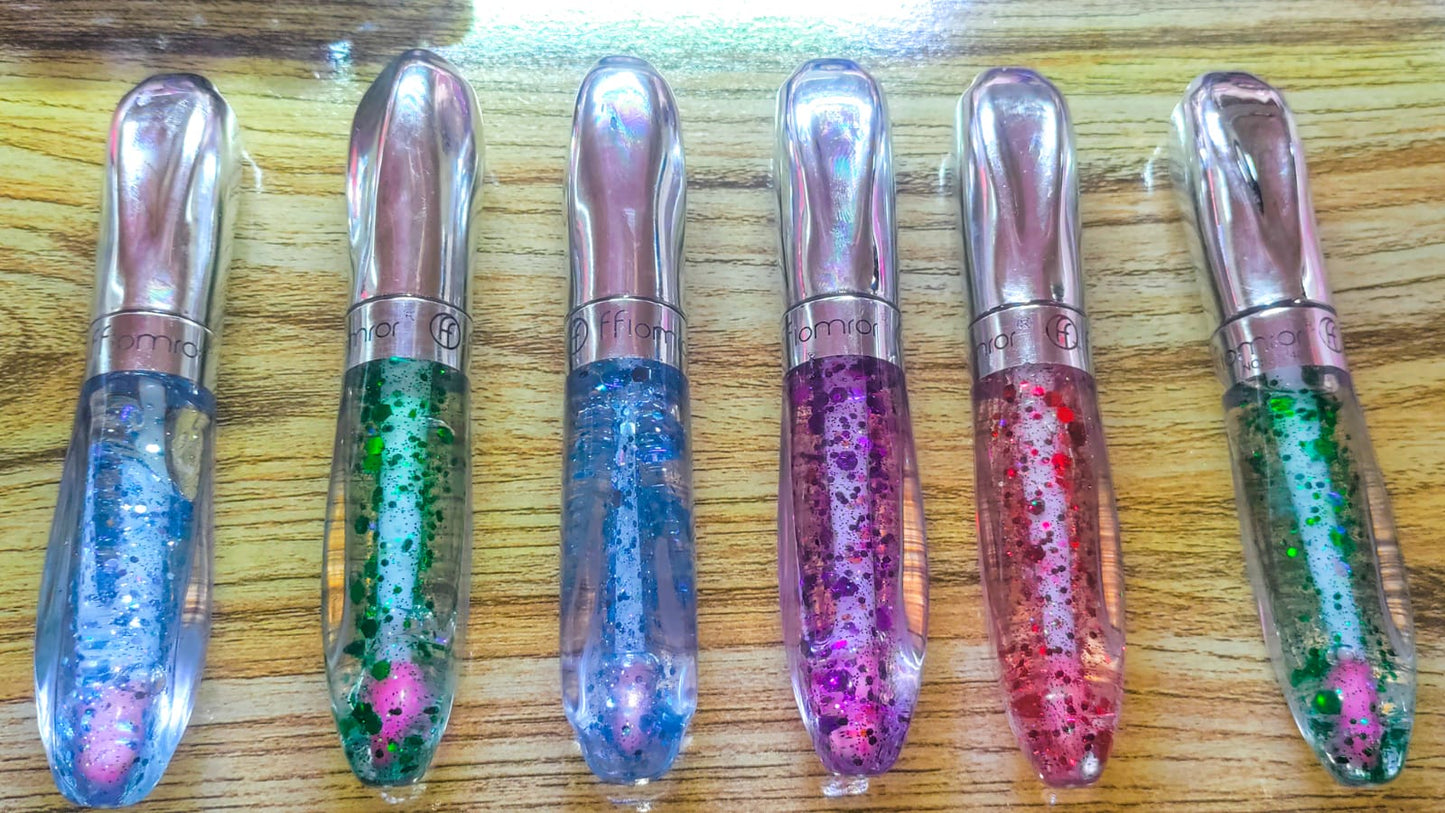 Pack of 2 Glitter Lipgloss For Moisturizing &amp; Hydrating Lips (random color)