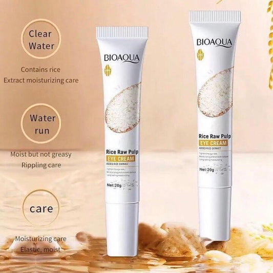 BioAqua Rice Brightening Eye Cream Rice Raw Pulp Eye Cream Acne Scar