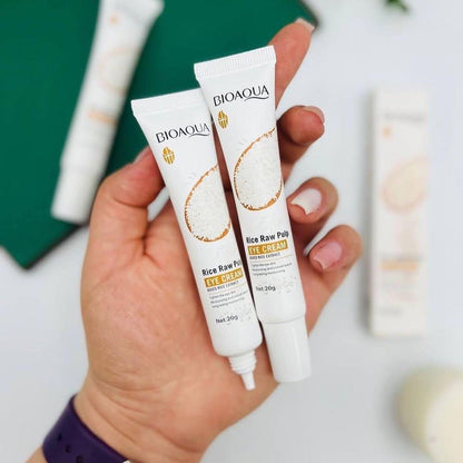 BioAqua Rice Brightening Eye Cream Rice Raw Pulp Eye Cream Acne Scar