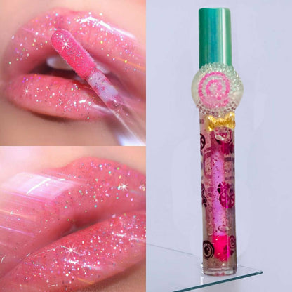 2 Pcs High Pigmented Beautiful Glitter Lipgloss (random color)