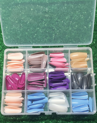 Reusable Fake Nails with Box Beautiful Variety of Colors | Best