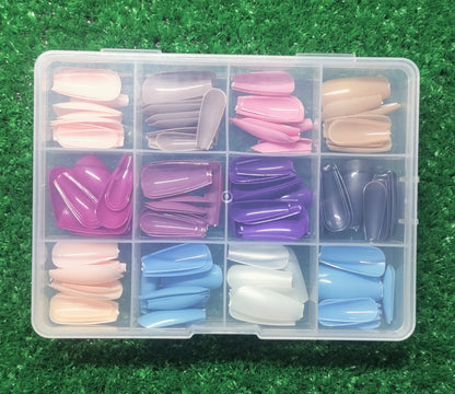 Reusable Fake Nails with Box Beautiful Variety of Colors | Best