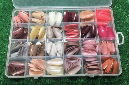 Reusable Fake Nails with Box Beautiful Variety of Colors | Best