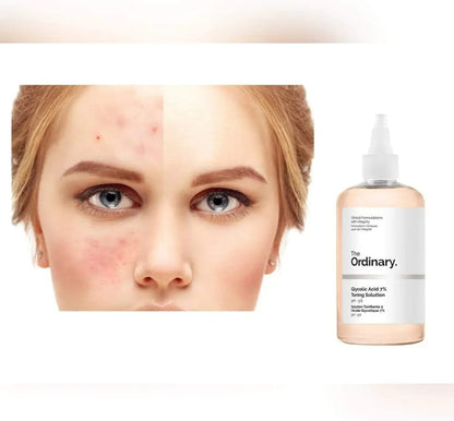 The Ordinary Glycolic Acid 7% Toning Solution Light Weight Liquid Provides Sun