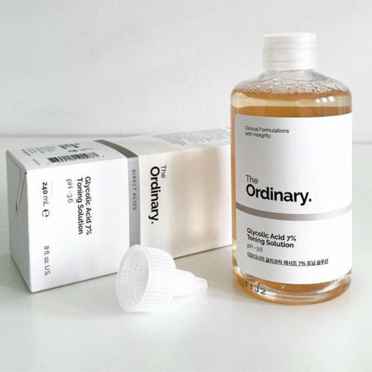 The Ordinary Glycolic Acid 7% Toning Solution Light Weight Liquid Provides Sun