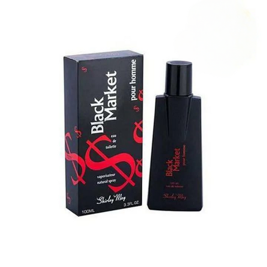 Shirley May Black Market Perfume Long Lasting Fragrance For Men 100ml