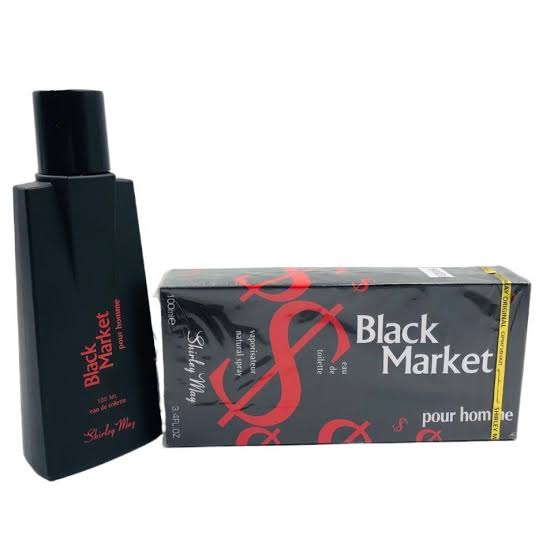 Shirley May Black Market Perfume Long Lasting Fragrance For Men 100ml